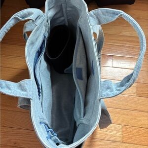 Blue Denim Tote Bag